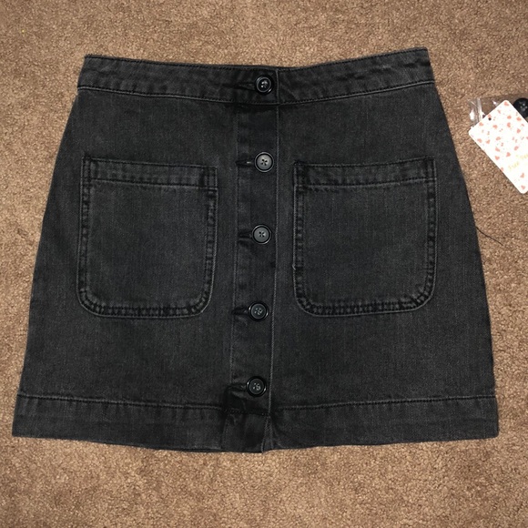Free people denim skirt - Picture 3 of 6